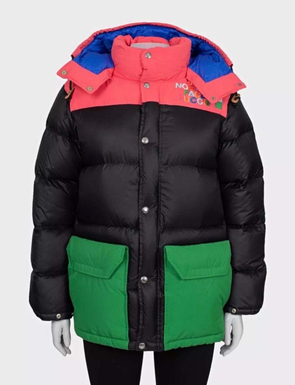NWOT Gucci x The North Face Black Down Jacket - Size S